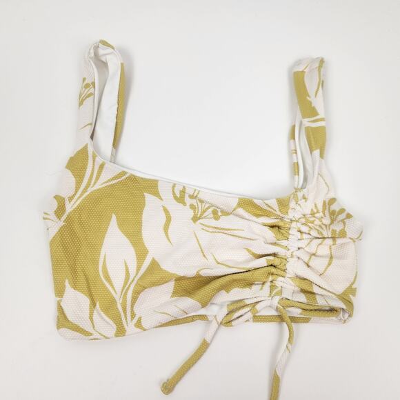L*Space Wilder Bikini Top in Havana Blooms Green Size Small NWT - Picture 2 of 5